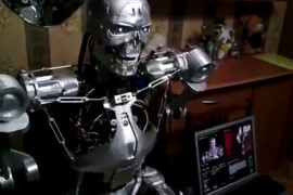 战斗民族程序员造出终结者机器人啦！整整耗时三年