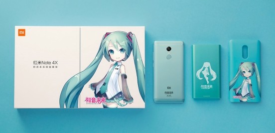 红米Note 4X初音未来