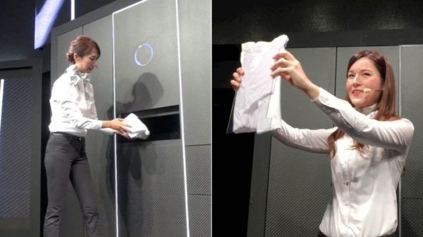 日本懒人自动叠衣机