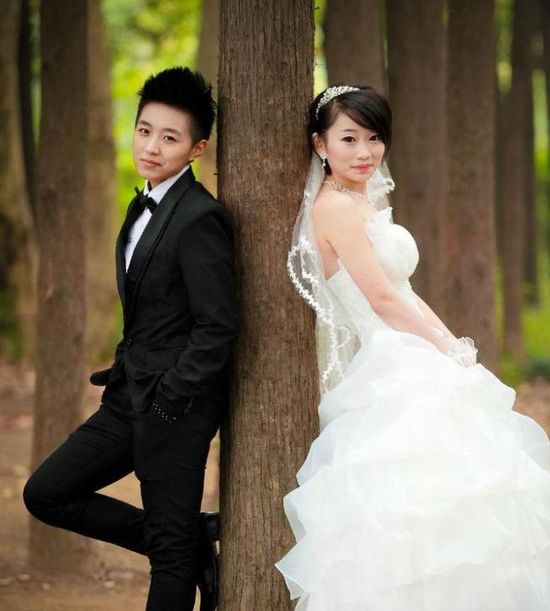 结婚照片