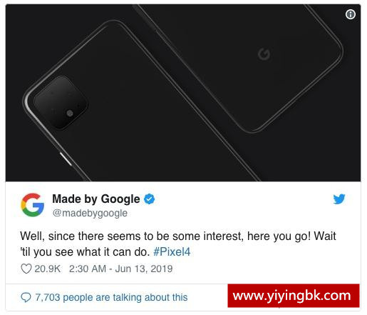 谷歌google pixel 4手机