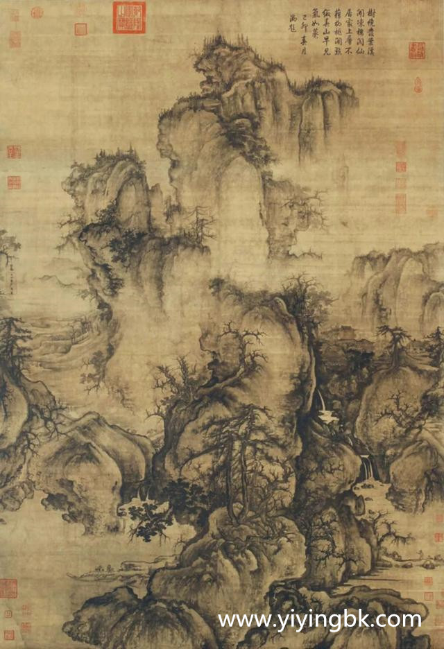 北宋著名画家郭熙的《早春图》