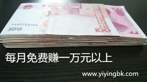 每月免费赚一万元以上，www.yiyingbk.com
