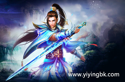 网络游戏中的剑侠角色，www.yiyingbk.com