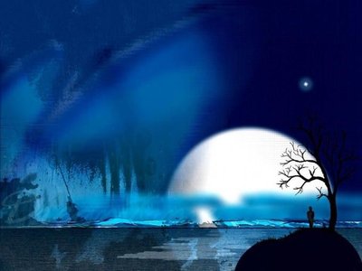 中秋夜景，www.yiyingbk.com